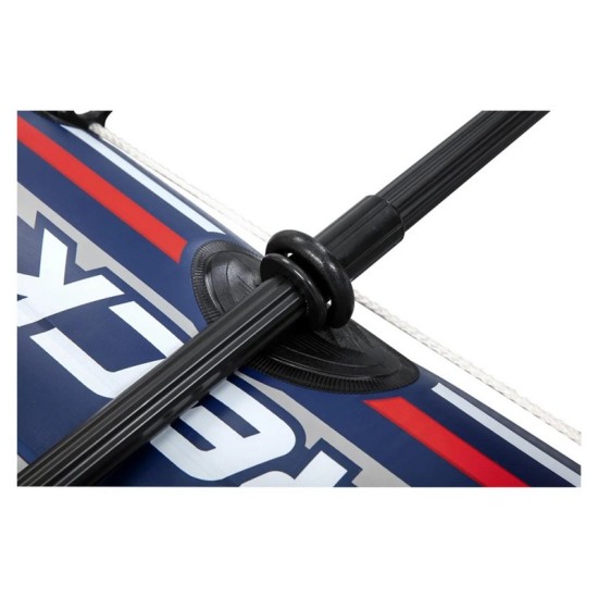 BESTWAY10'1" X 50"/3.07M X 1.26M TRECK X3 SET (Contents:1 boat,1 pair of oars,1 foot pump,repair patch)