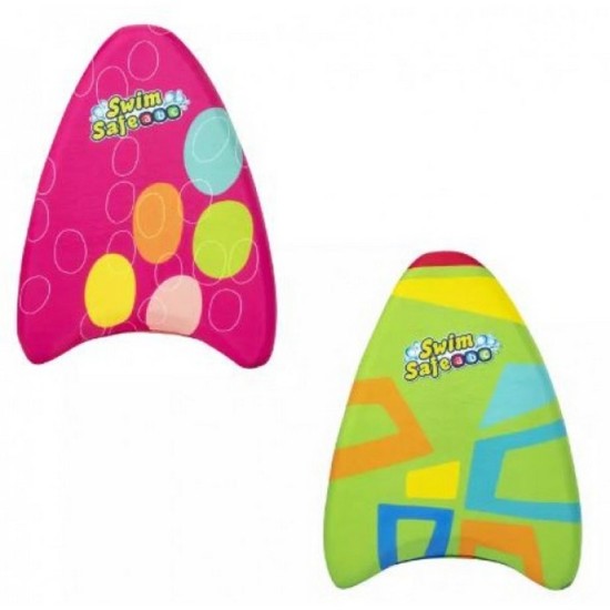 BESTWAYAQUASTAR FABRIC KICKBOARD (Contents:Fabric Kickboard, 2 assorted colors,Age: 3-6) Age 3-6