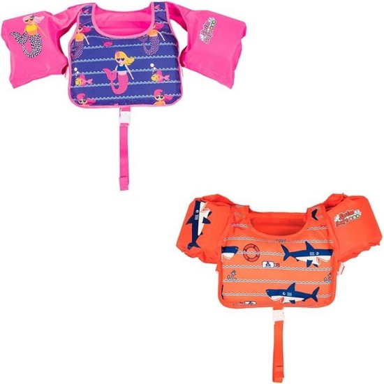 " Bestway Swim Safe ABC AquaStar Fabric Kids Swim Pal, Assorted 1 Piece"