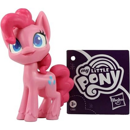 My Little Pony Pony Friends Figures 8cm Set of 6 - Pinkie Pie, Twilight Sparkle, Applejack, Rarity, Rainbow Dash, Fluttershy