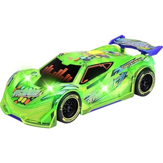 Dickie Light Streak Speed Tronic 20 cm Rear-Friction Vehicle with Sound and Light Functions