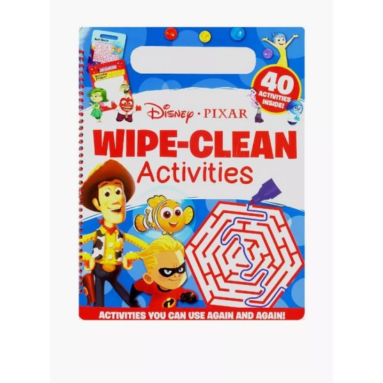 Disney Pixar Wipe Clean Activities Book