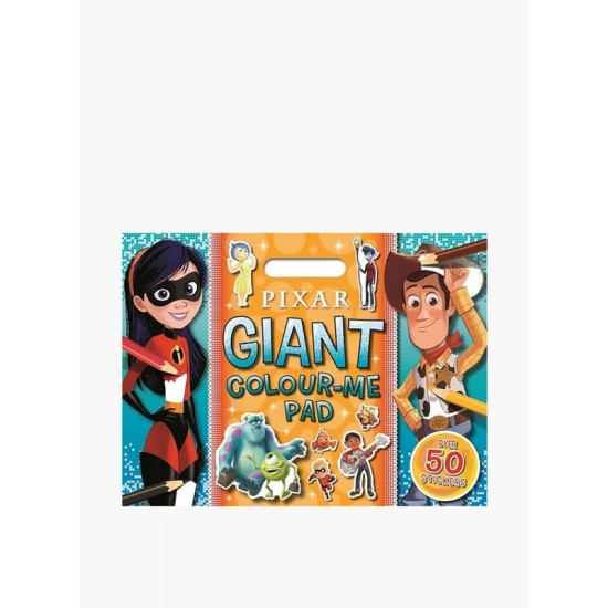 Pixar Giant Colour Me Pad with Stickers