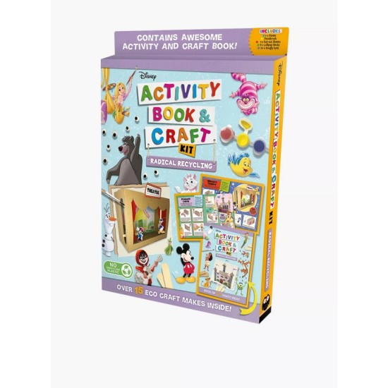 Disney Radical Recycling Activity Book and Craft Kit