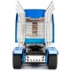 Jada Toys  Transformers T5 Optimus Prime Western Star 5700 Ex Phantom Die-cast Car with Opening Doors 1:24 Scale Blue/Red