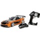 Jada Toys Fast & Furious Han’s Mazda RX-7 Drift RC Car, 1: 10 Scale 2.4Ghz Remote Control Orange & Black, Ready to Run, USB Charging 