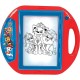 Lexibook Paw Patrol, Drawing Projector, 4 tampons, 10 templates, Lighting Screen, 1 Pen Included, Artistic and Creative Toy for Girls and Boys, Red/Blue