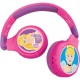 LEXIBOOK Disney Princess 2-in-1 Bluetooth Headphones for Kids - Stereo Wireless Wired, Kids Safe, Foldable, Adjustable