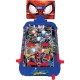 LEXIBOOK - Spider-Man Electronic Table Pinball Machine, Action and Reflection Game for Kids and Families, LCD Display, Light and Sound Effects, Blue/Red 