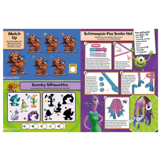 Disney: Activity Book & Craft Kit Paper Creations