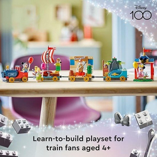 LEGO Disney 100 Celebration Train Building Toy