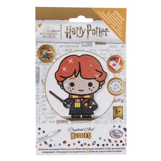 "Ron Weasley" Crystal Art Buddies Harry Potter Series 3