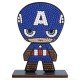 "Captain America" Crystal Art Buddy MARVEL Series 1