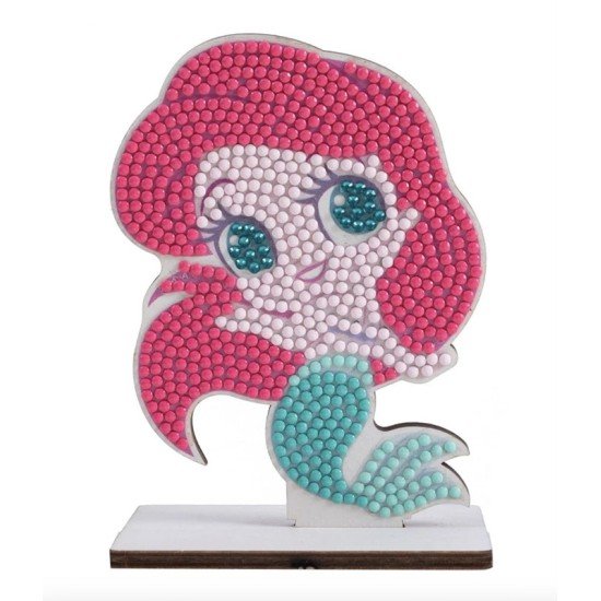 "Ariel The Little Mermaid" Crystal Art Buddy Disney Series 1