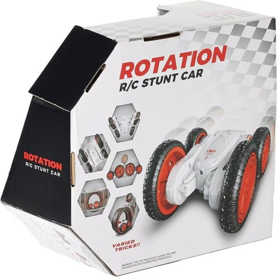 Rotation r/c stunt car- big wheels