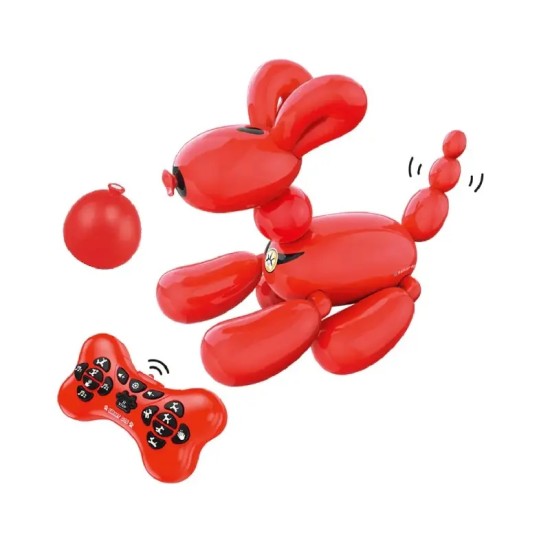 Robot Balloon Dog Interactive - RED 