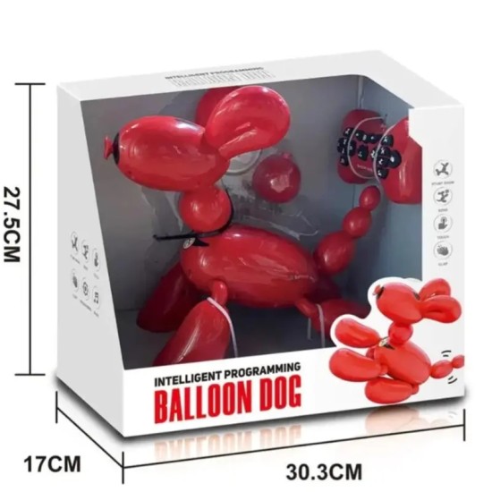 Robot Balloon Dog Interactive - RED 