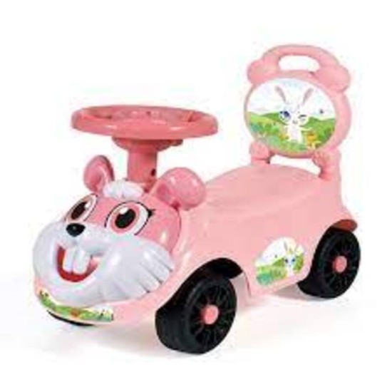 Ride On Car B/O - Cute Moon Rabbit-BLUE