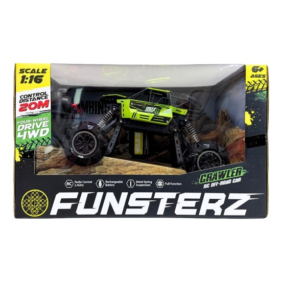 Funsterz R/C Horizontal Climb Alloy Car