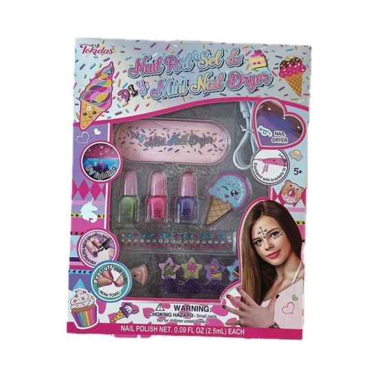 Tokidas - Nail Art Set & Mini Nail Dryer