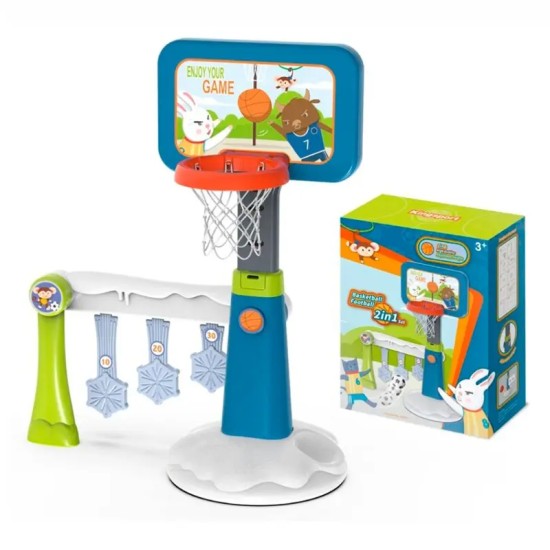 Kingsport 2 in 1 Basketball Set