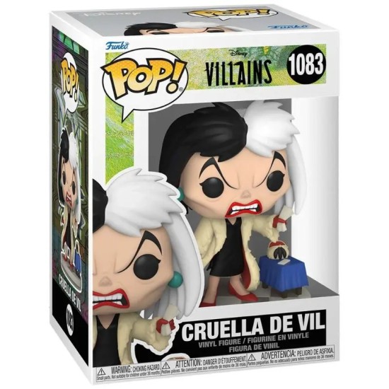 Funko Pop Disney Villains - Cruella De Vil