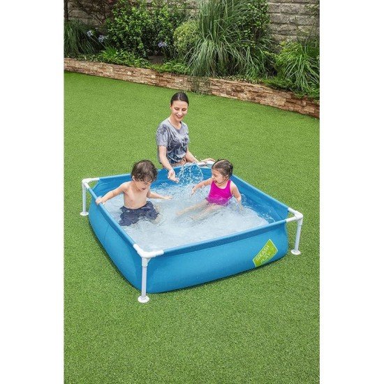 BESTWAY48" X 48" X 12"/1.22M X 1.22M X 30.5CM MY FIRST FRAME POOL (Contents:One Pool)