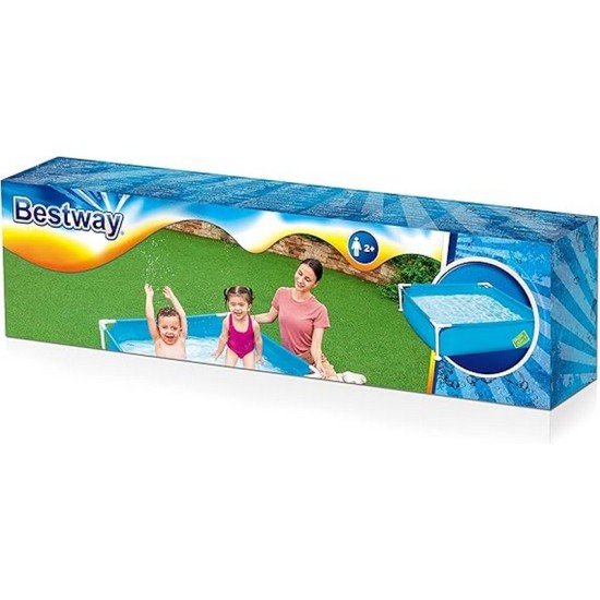 BESTWAY48" X 48" X 12"/1.22M X 1.22M X 30.5CM MY FIRST FRAME POOL (Contents:One Pool)