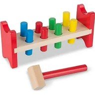Melissa & Doug Deluxe Wooden Pound-A-Peg Toy  Melissa & Doug Deluxe Wooden Pound-A-Peg Toy