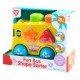 PlayGo - Fun Bus Shape Sorter Yellow