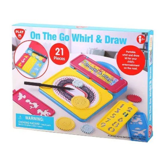 PlayGo On The Go Whirl And Draw