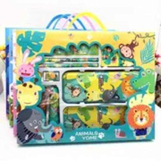 Delightful Cartoon Stationery Set Perfect Gift Students 