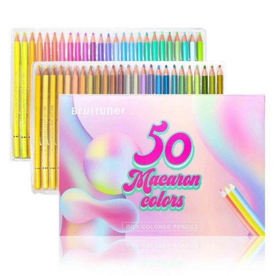 50-Count Colored Pencil Set