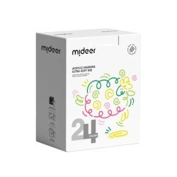 Mideer Acrylic 24 Markers Ultra-Round Nib Mideer Acrylic 24 Markers Ultra-Round Nib