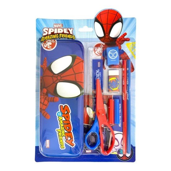 Spiderman Stationery Set 9 pcs 