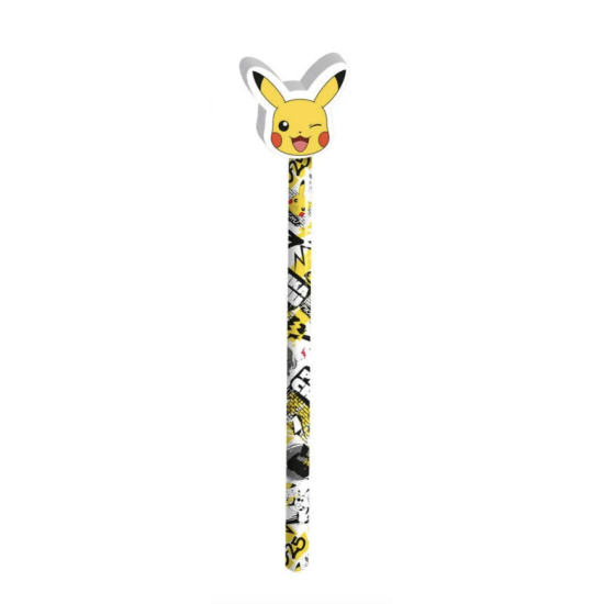 Pokémon Pencil With Eraser Topper