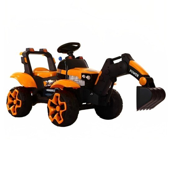 Electric Excavator Orange 