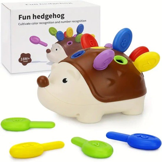 Educational Hedgehog Toy for Toddlers