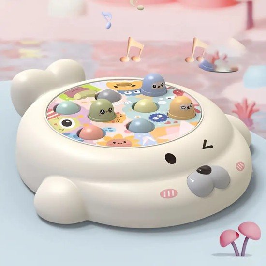 Cute Seal Whack-a-Mole Music Toy Set 