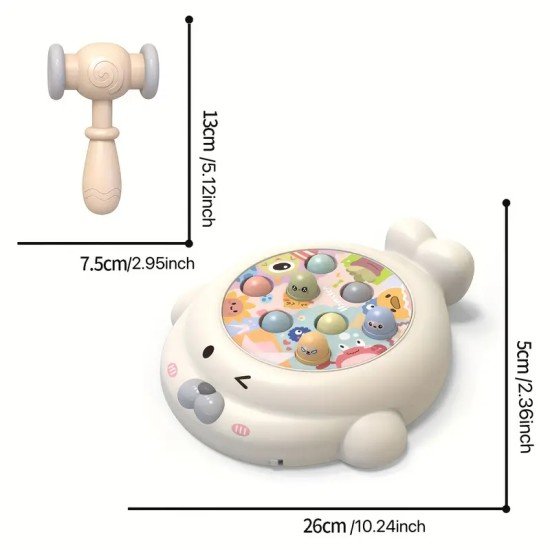 Cute Seal Whack-a-Mole Music Toy Set 