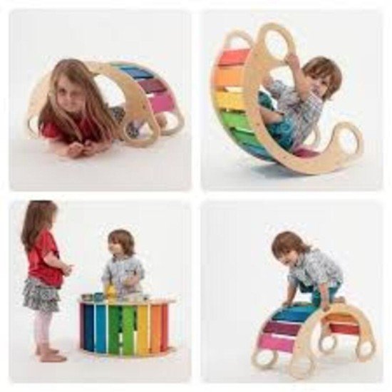 Rainbow Rocker Children's Scale