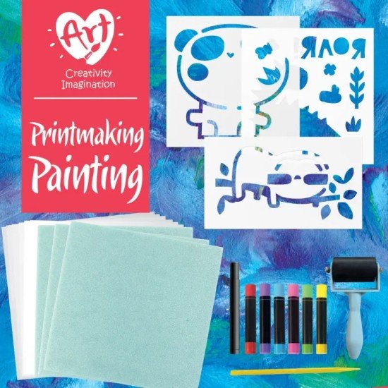 Sew Star Printmaking Painting Print  Them Your Way