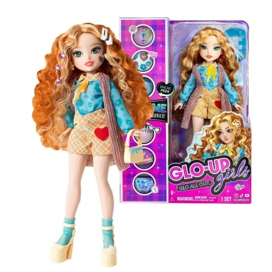 Glo-Up Girl Doll W2 — Rose