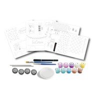 Sew Star Paint By Number 3D puzzle--bus  Sew Star Paint By Number 3D puzzle--bus