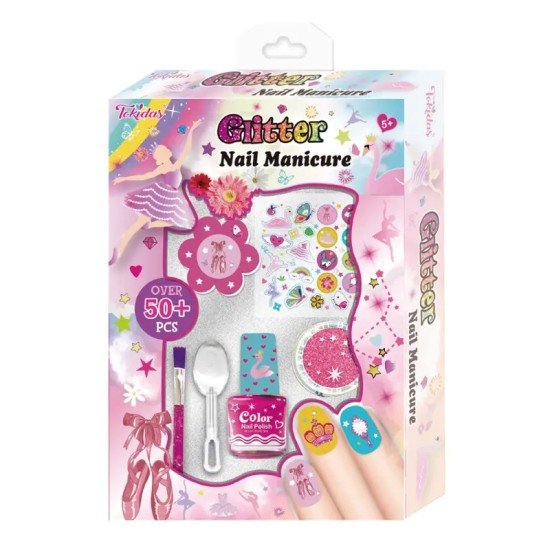 Tokidas Glitter Nail Manicure