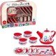 Children's Tea Set for Girls - 15-PC - ASSORTED COLOUR & DESIGN