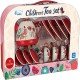 Children's Tea Set for Girls - 15-PC - ASSORTED COLOUR & DESIGN