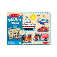 Vehicles Sound Puzzle - 8 Pieces Vehicles Sound Puzzle - 8 Pieces