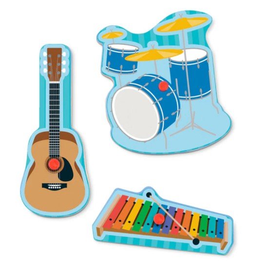 Musical Instruments Sound Puzzle - 8 Pieces