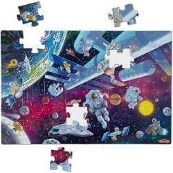 Melissa & Doug - Outer Space Glow in the Dark Floor Puzzle - 48 Pieces Melissa & Doug - Outer Space Glow in the Dark Floor Puzzle - 48 Pieces